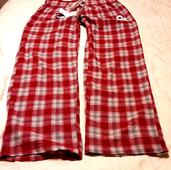 Sideline Plaid Flannel Oklahoma Univ Pants Size M - Picture 3 of 11